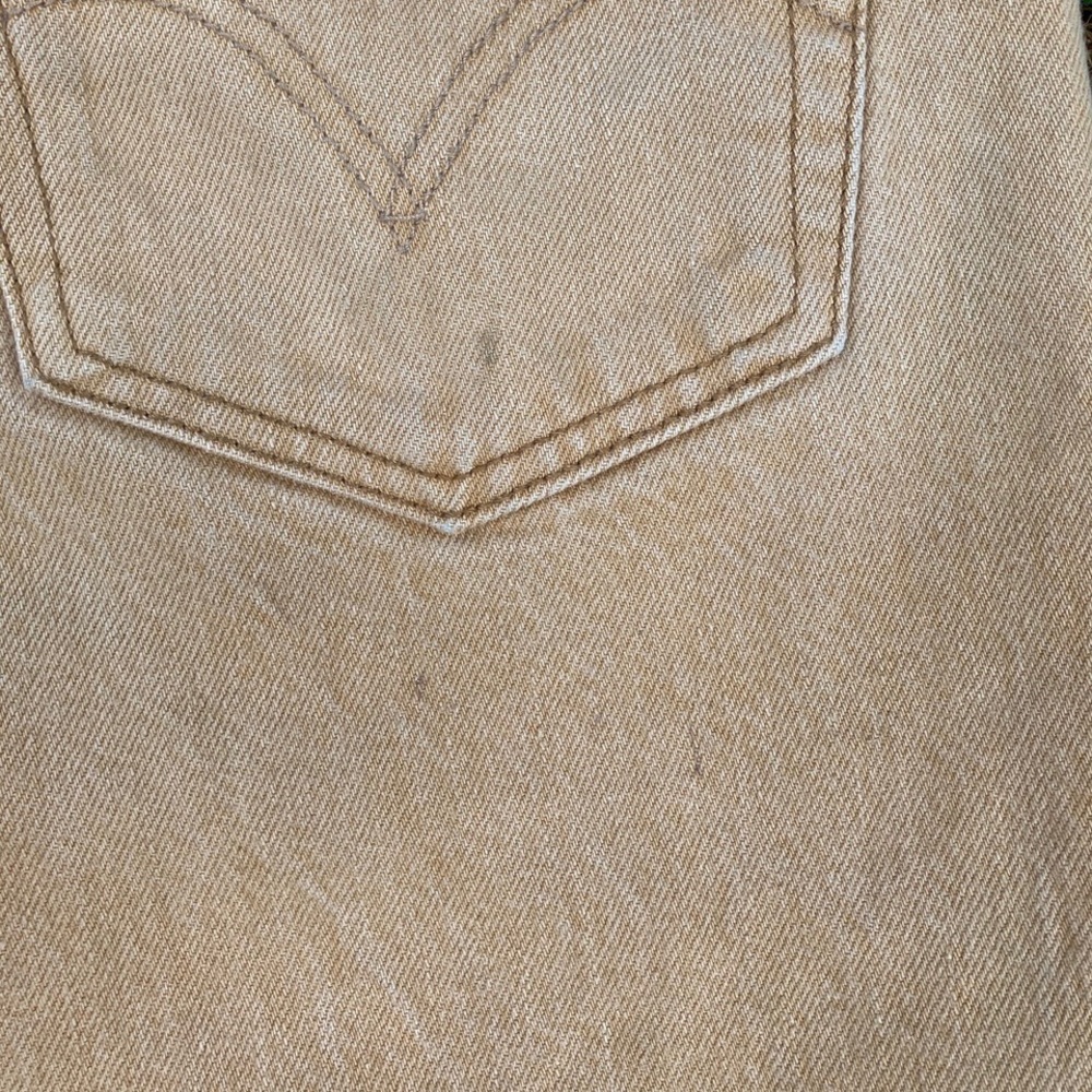 Levis Shorts Cinderella Pink Tan Purple Size 34 - Picture 4 of 4